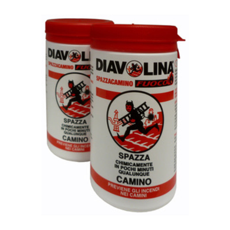 Spazza Camino CARBONE LEGNA "DIAVOLINA"