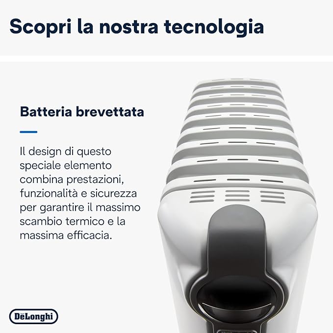 Radiatore ad Olio "DELONGHI" TRRS1225