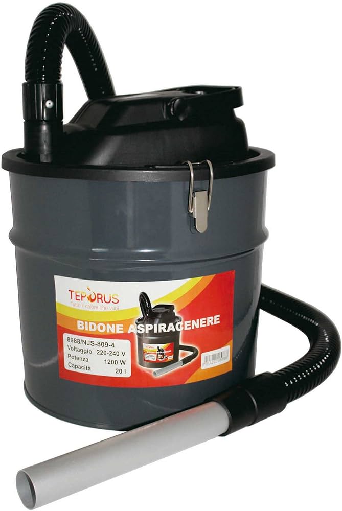 Bidone Aspiracenere FUOCOVIVO 20L
