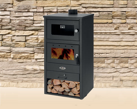 Stufa a legna "BLIST BR" CON FORNO