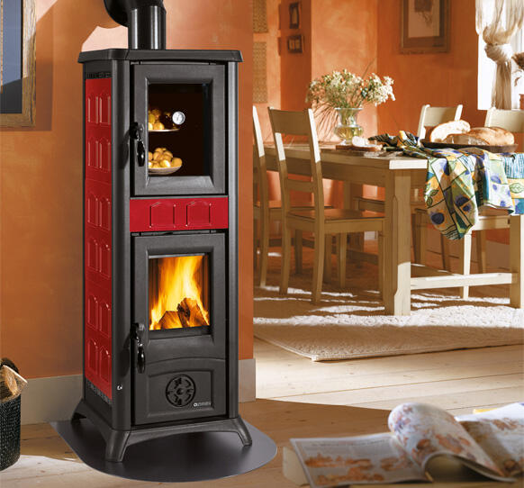Stufa a Legna "GEMMA" FORNO INFINITY ELEGANCE