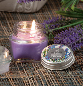 Candela Profumata Con Barattolo Vetro