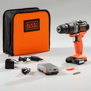 Trapano B+D 12VP 1,5 AH BDCHD12 S 1 KIT