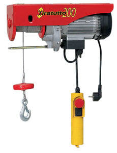 Paranco Elettrico "L'EUROPEA"KG.200(CAVO ML18)