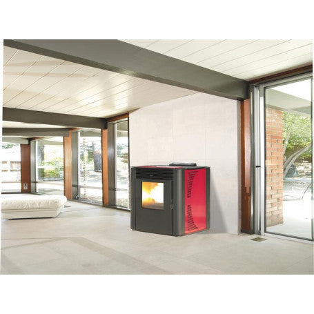 Termostufa Pellet "KING 14" IDRO